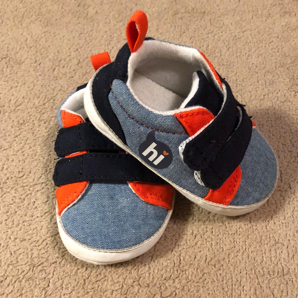 2 pairs baby boy soft shoes